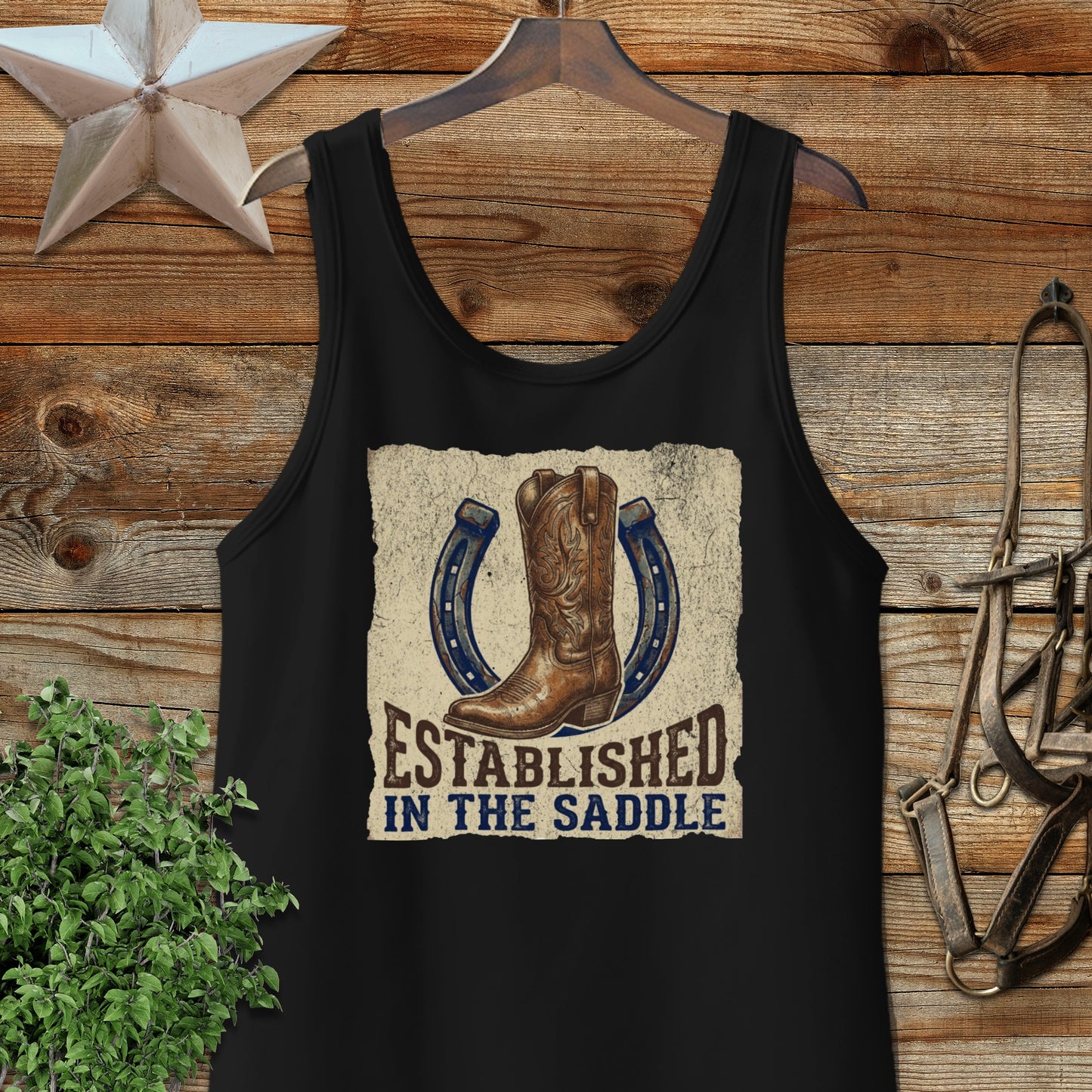 Established in the Saddle Western Tank Top