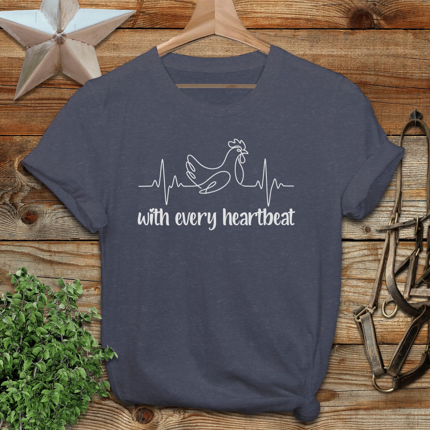 Every Heartbeat Chicken Softstyle Tee