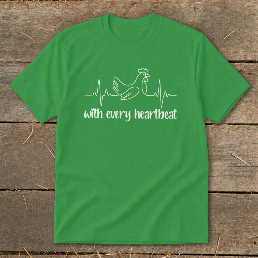 Every Heartbeat Chicken Youth Tee