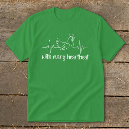 Every Heartbeat Chicken Youth Tee