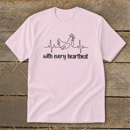 Every Heartbeat Chicken Youth Tee
