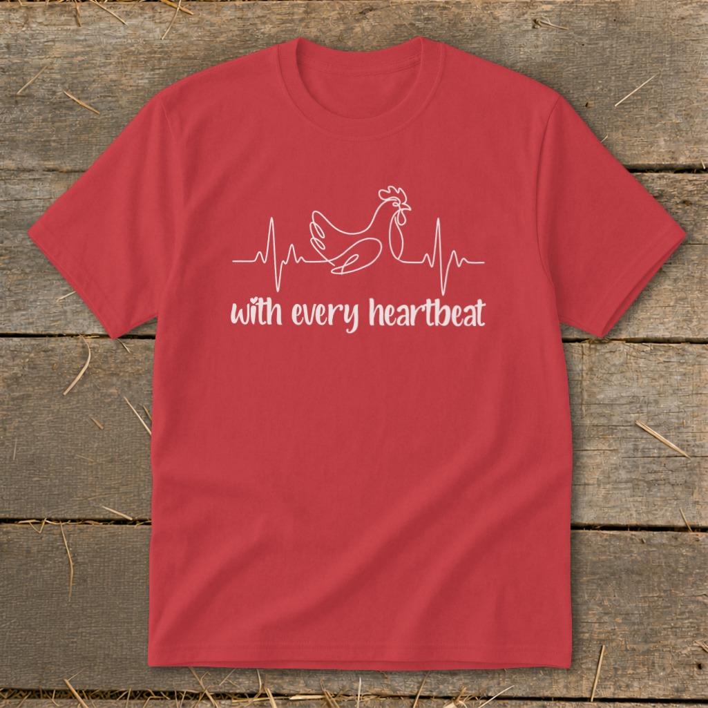 Every Heartbeat Chicken Youth Tee