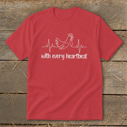 Every Heartbeat Chicken Youth Tee
