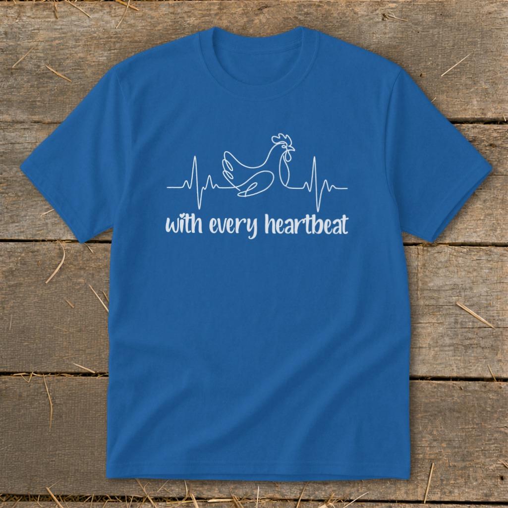 Every Heartbeat Chicken Youth Tee