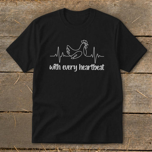 Every Heartbeat Chicken Youth Tee