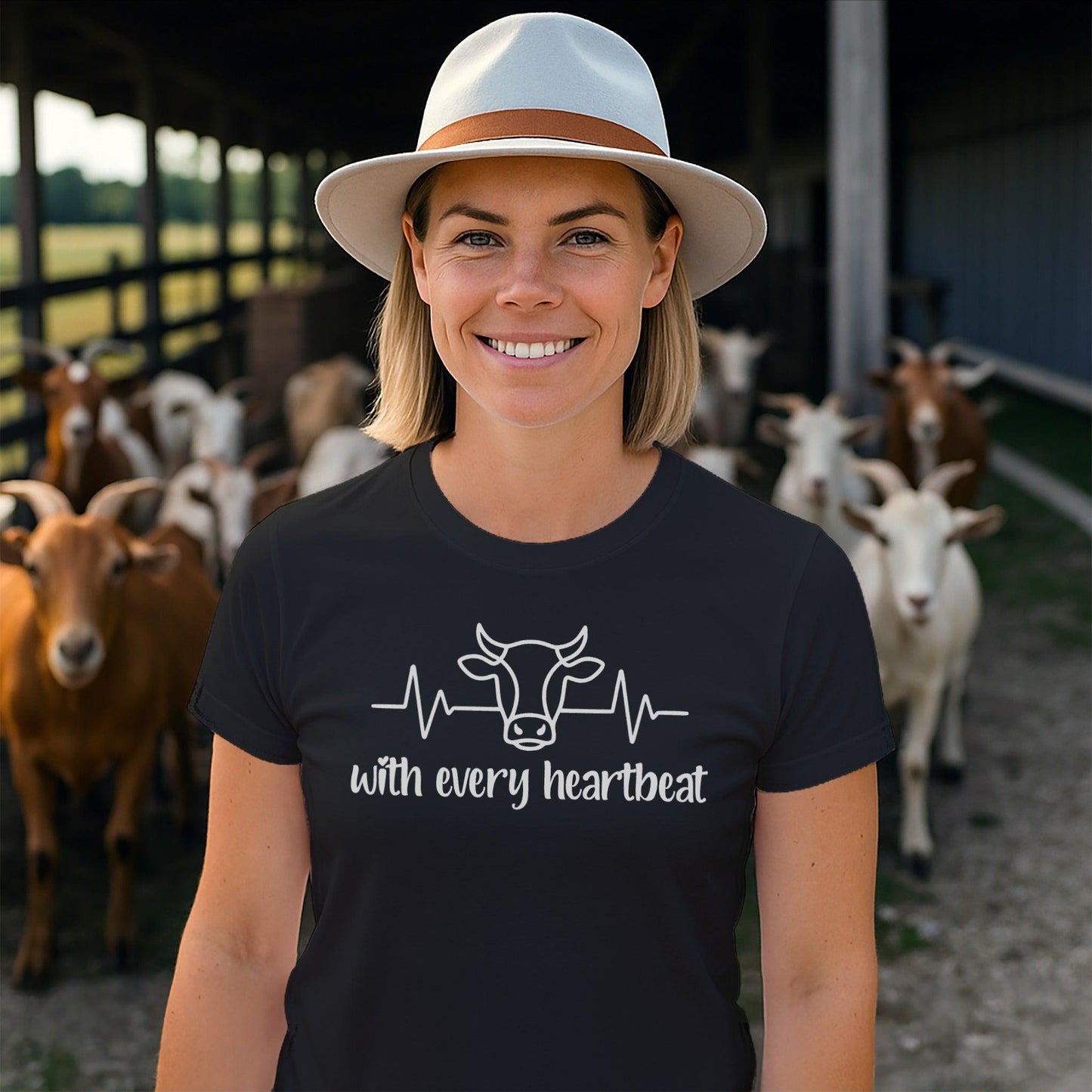Every Heartbeat Cow T-Shirt