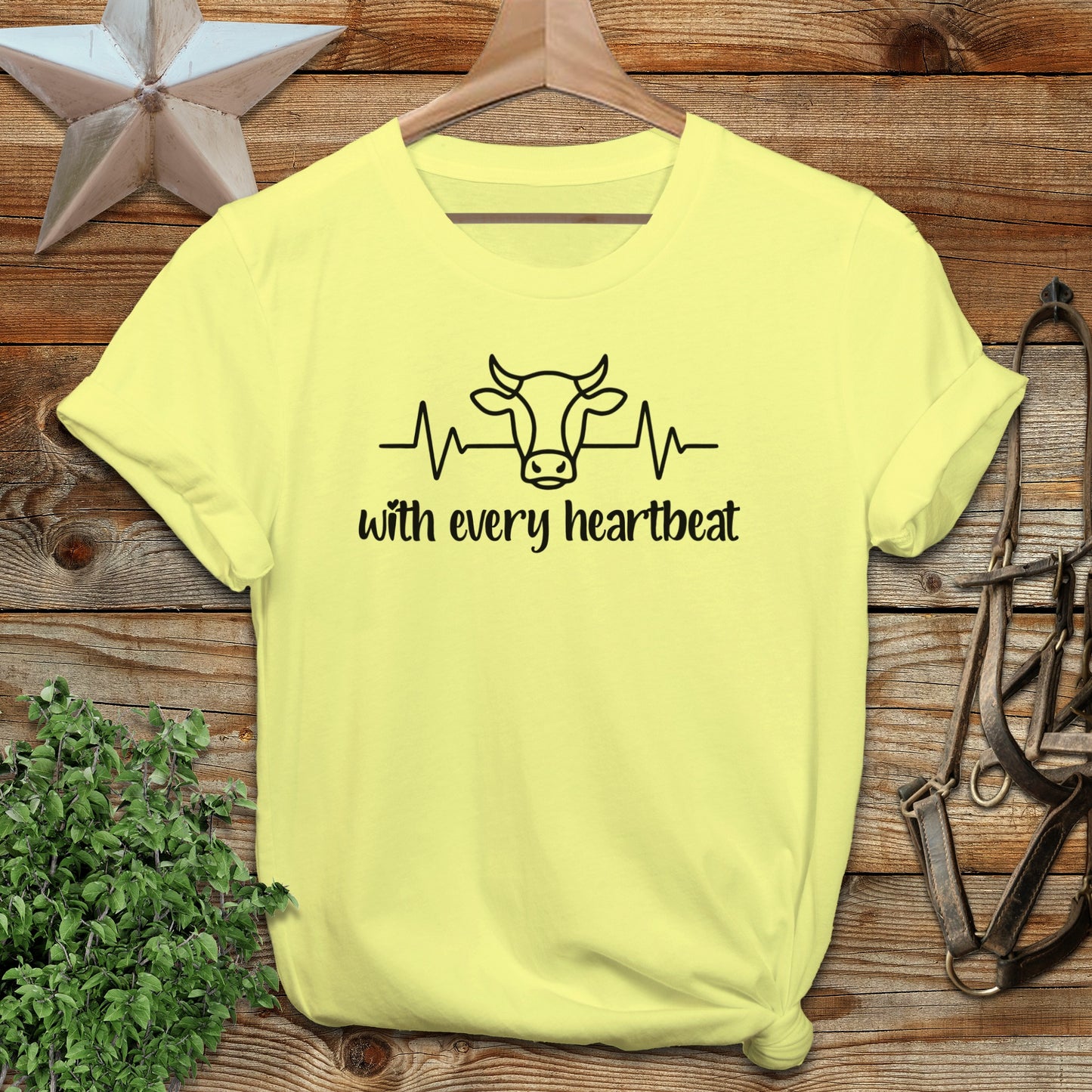 Every Heartbeat Cow T-Shirt
