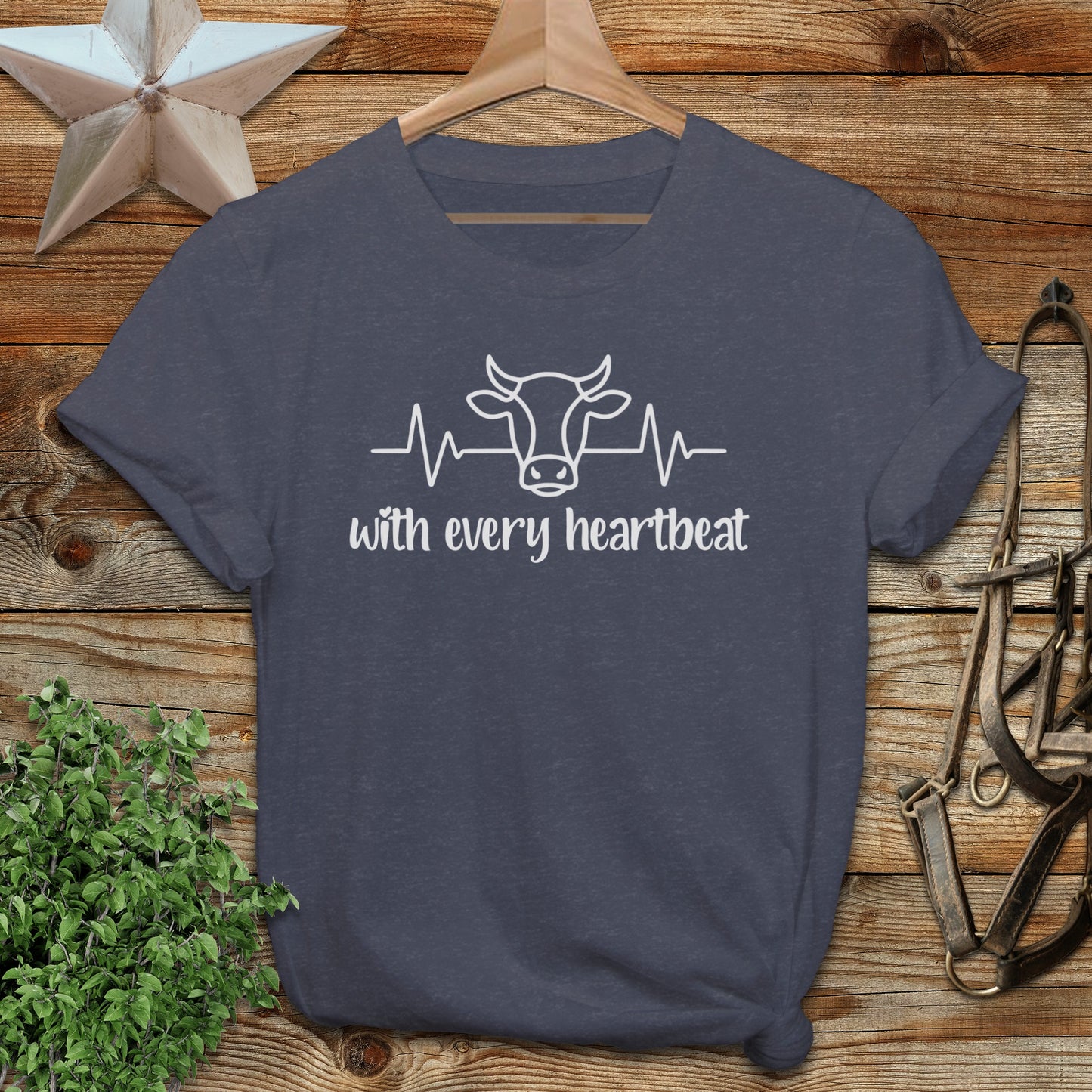 Every Heartbeat Cow T-Shirt