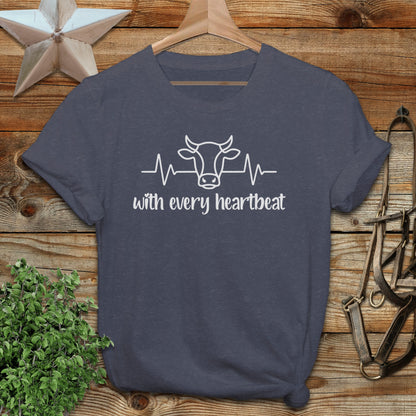 Every Heartbeat Cow T-Shirt