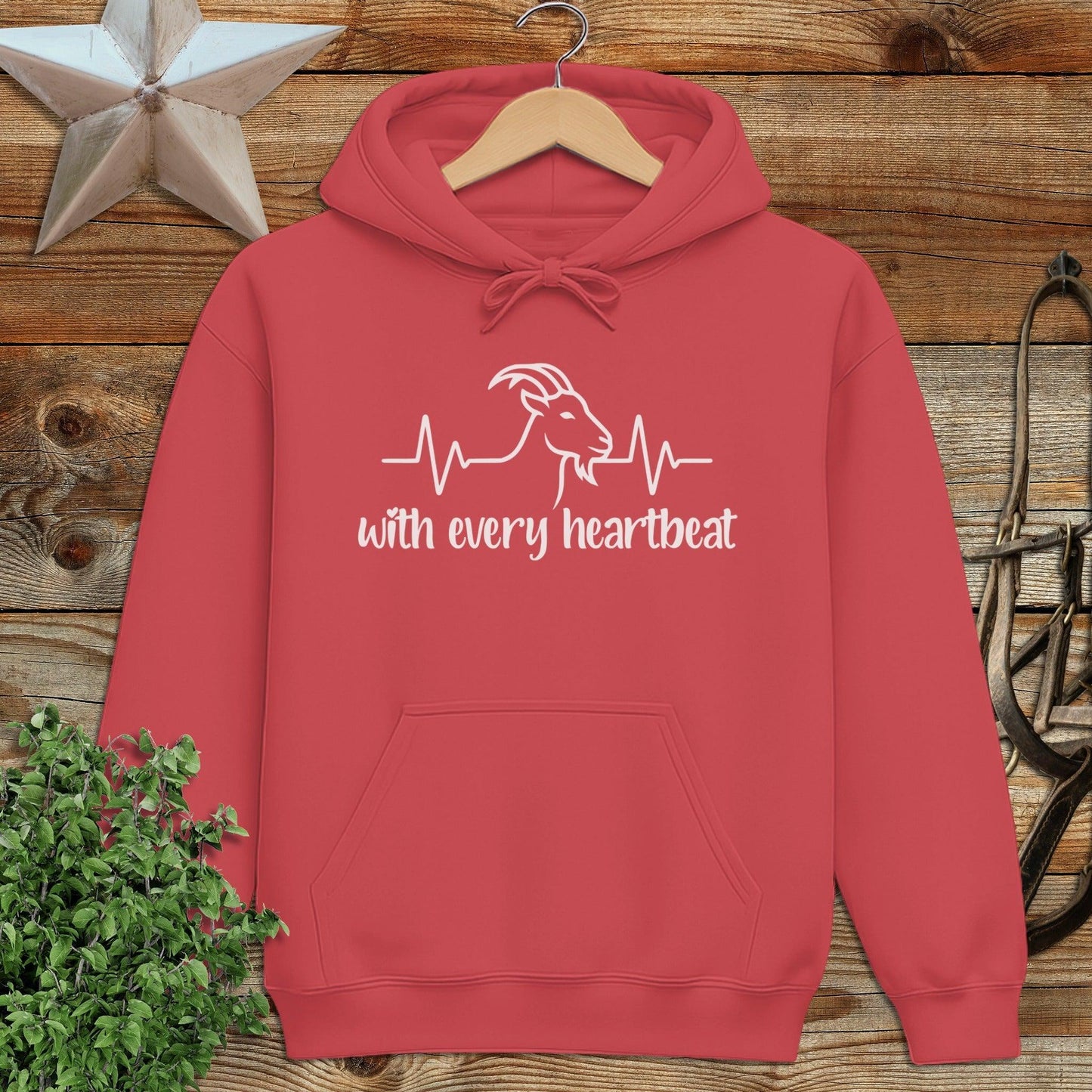 Every Heartbeat Goat Hoodie