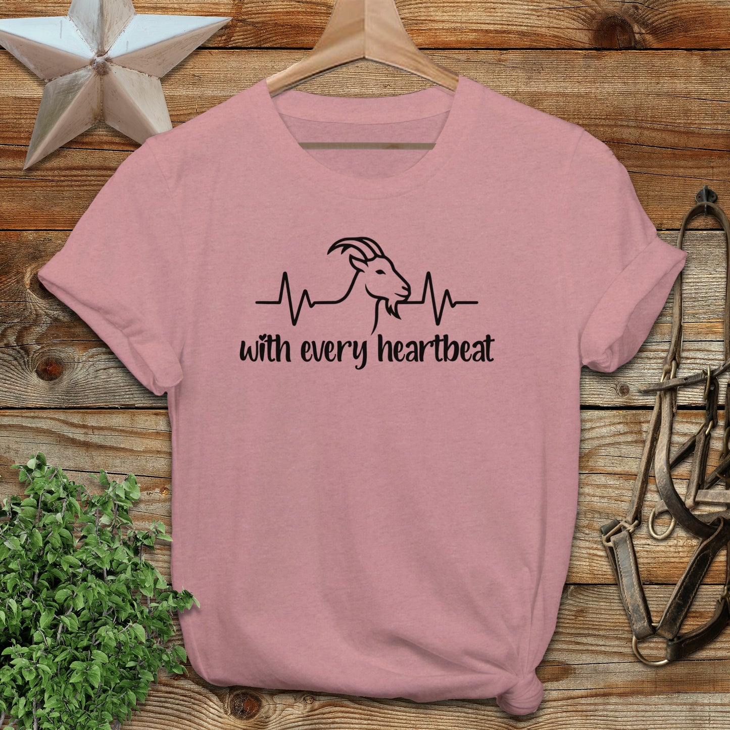Every Heartbeat Goat Softstyle Tee