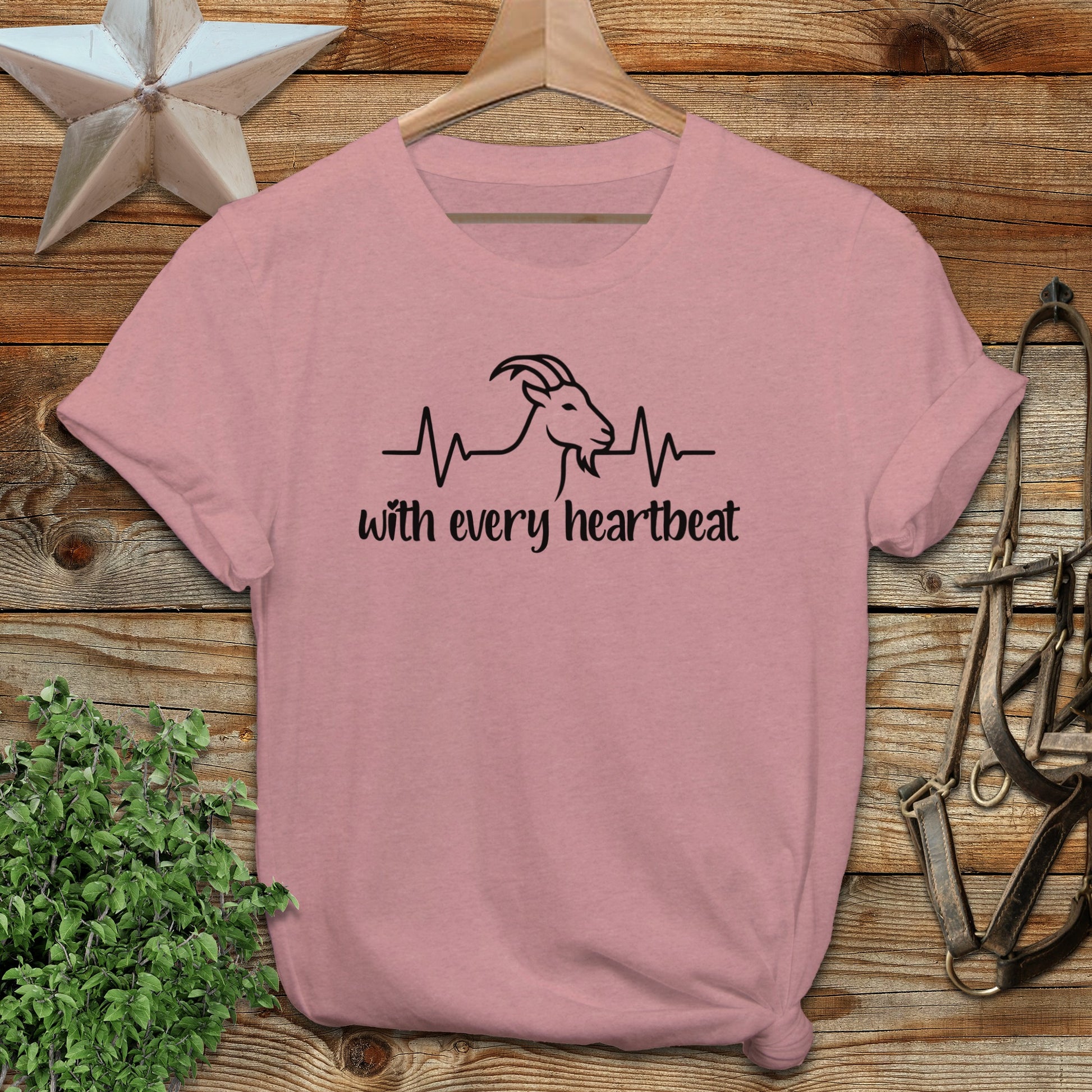 Every Heartbeat Goat Softstyle Tee