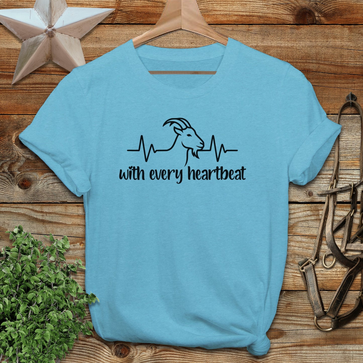 Every Heartbeat Goat Softstyle Tee