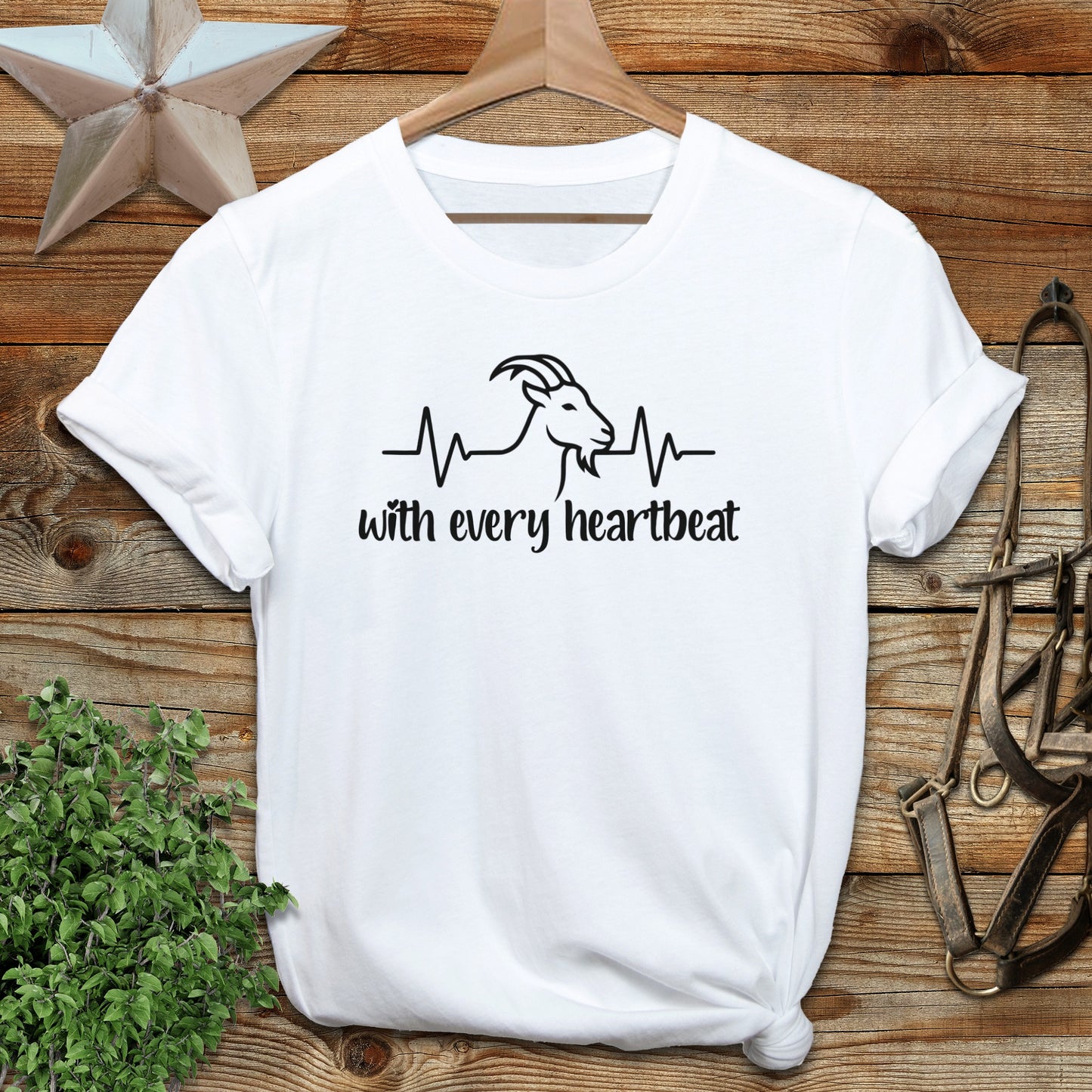 Every Heartbeat Goat Softstyle Tee