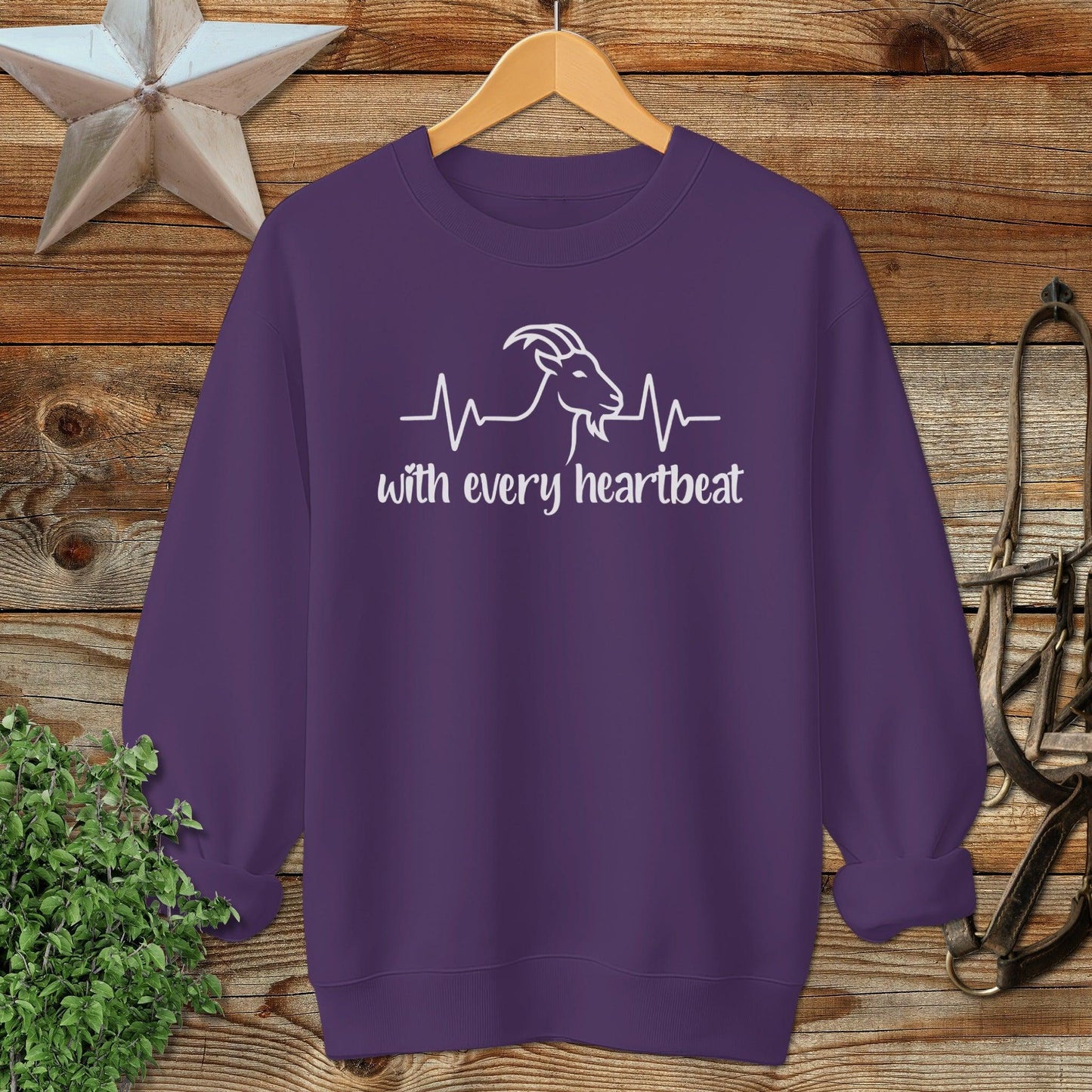 Every Heartbeat Goat Sweatshirt