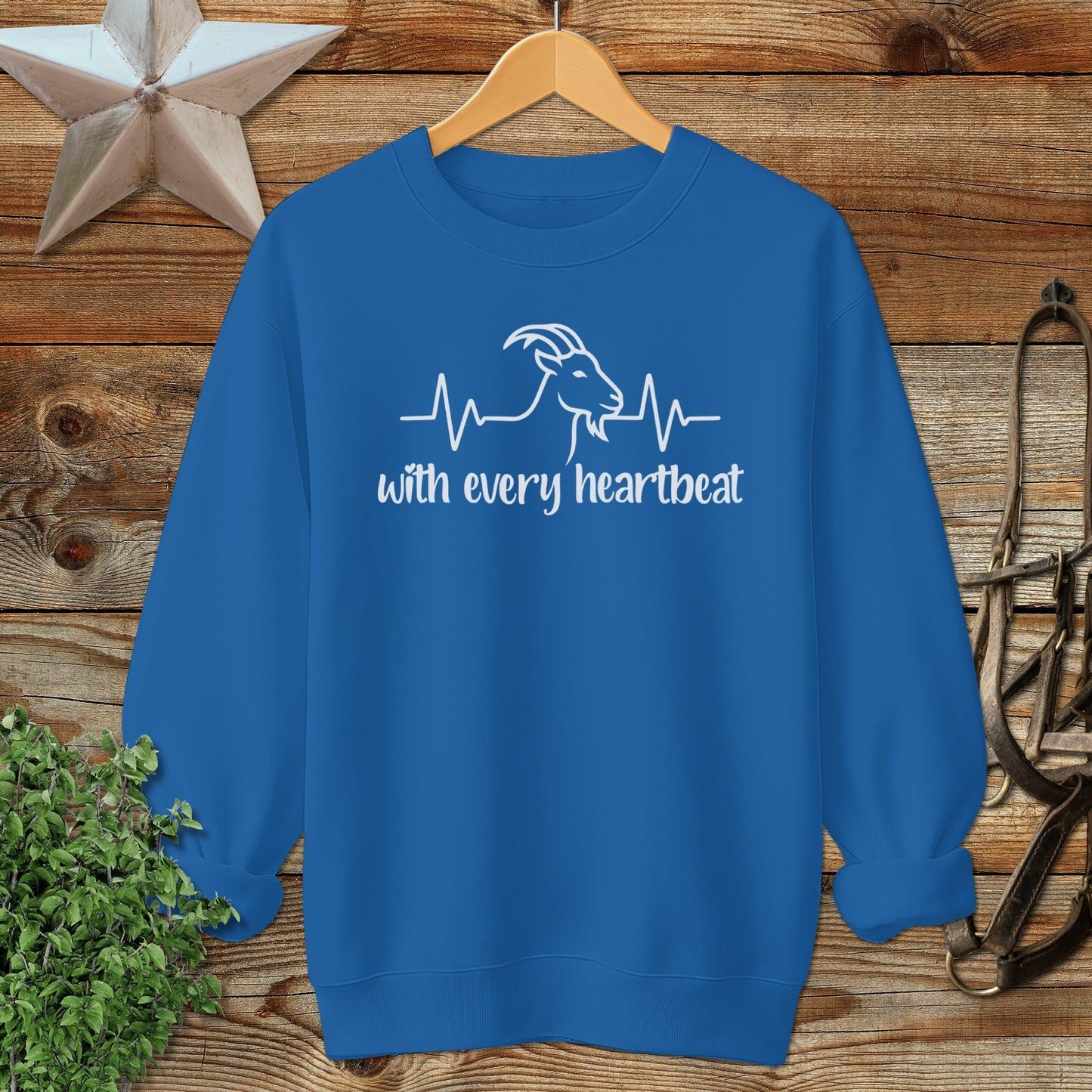 Every Heartbeat Goat Sweatshirt