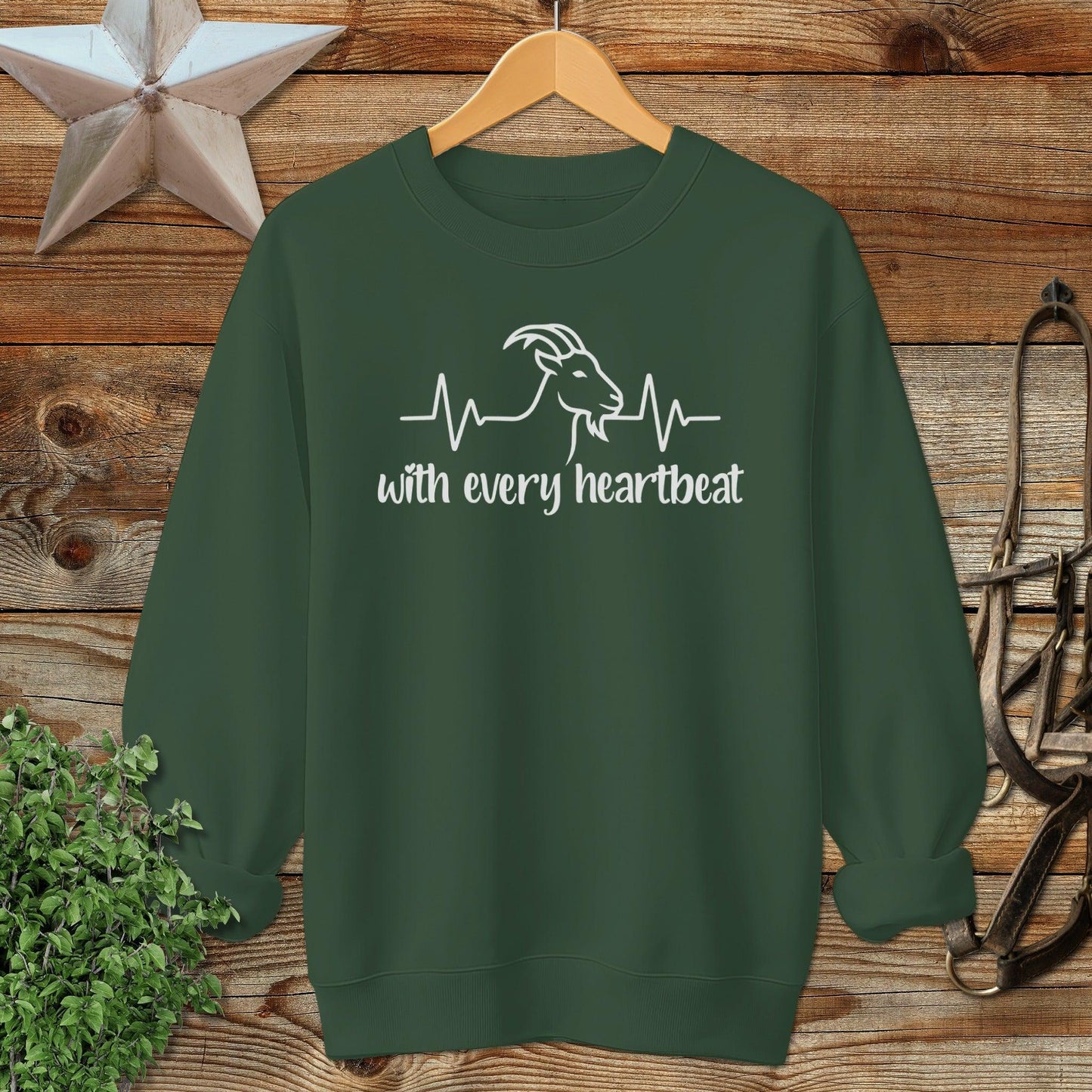 Every Heartbeat Goat Sweatshirt