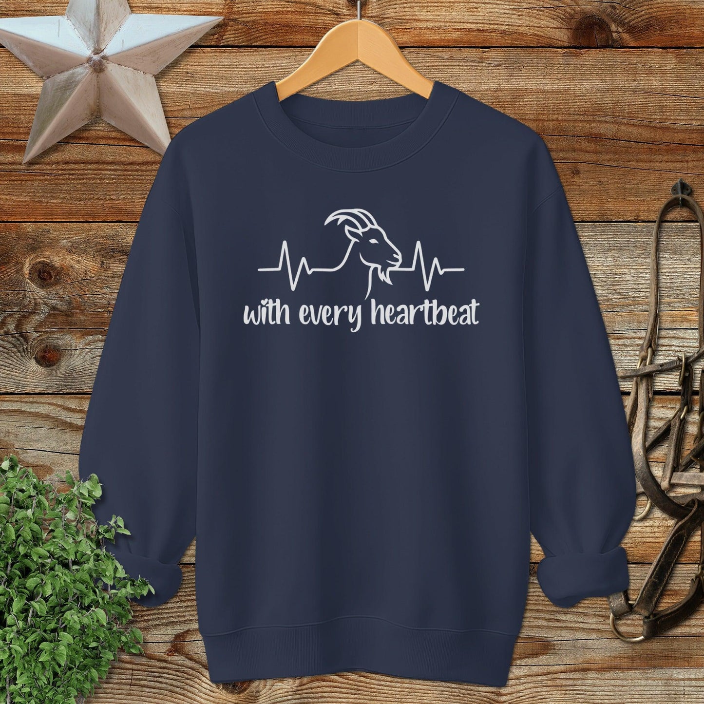 Every Heartbeat Goat Sweatshirt