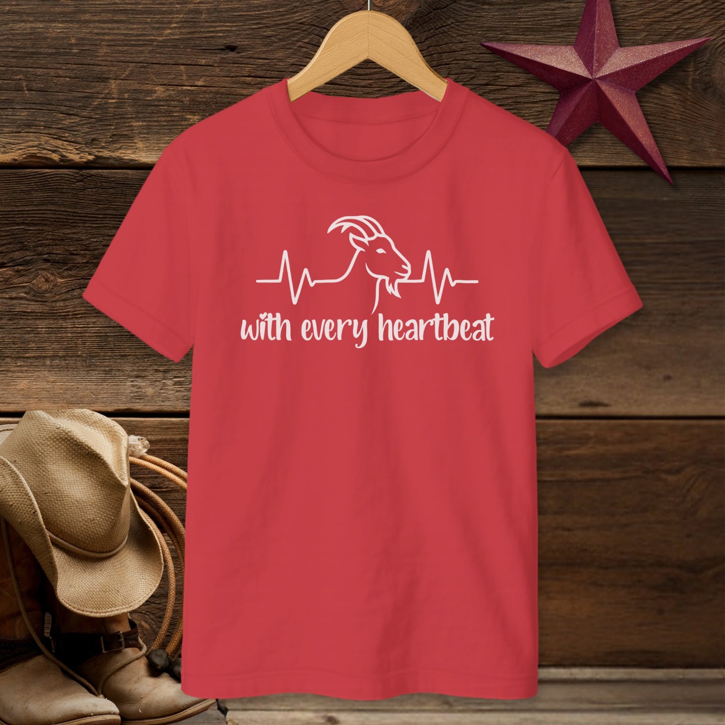 Every Heartbeat Goat T-Shirt (Youth)