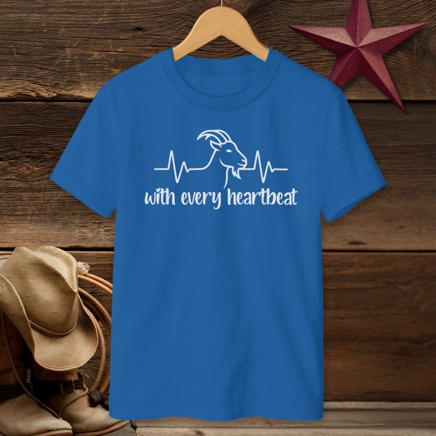 Every Heartbeat Goat T-Shirt (Youth)