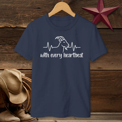 Every Heartbeat Goat T-Shirt (Youth)