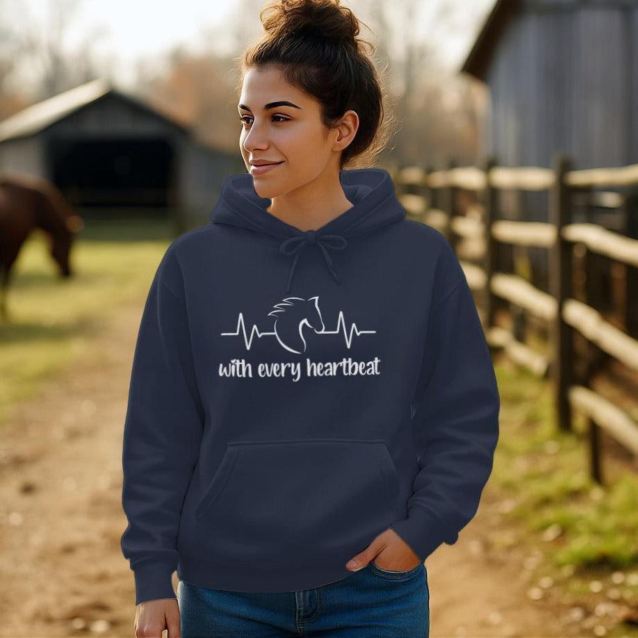Every Heartbeat Horse Hoodie