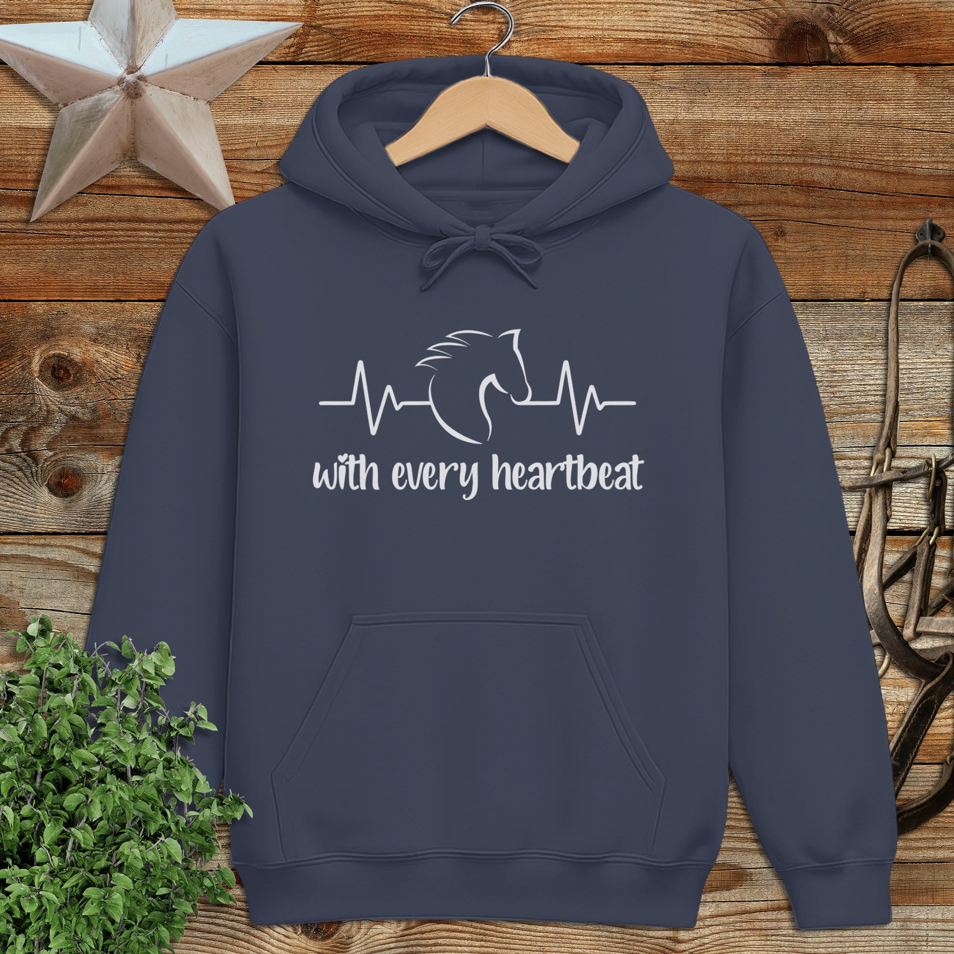Every Heartbeat Horse Hoodie