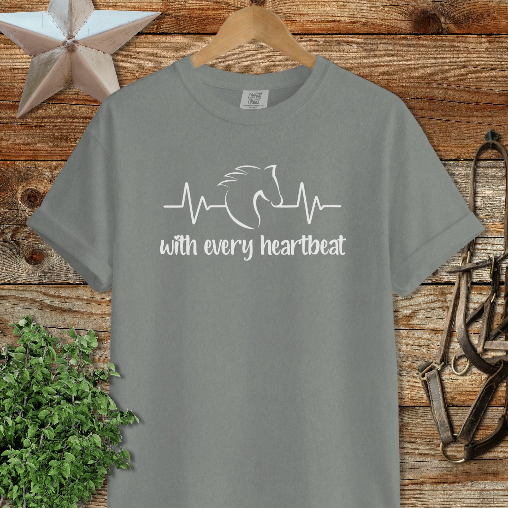 Every Heartbeat Horse Signature Tee