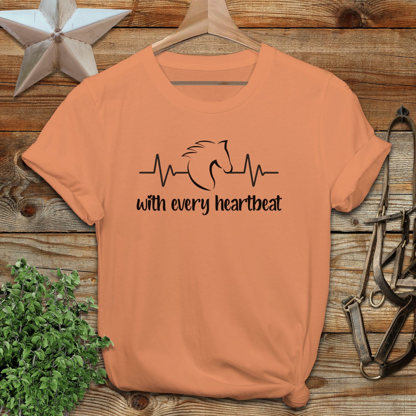 Every Heartbeat Horse Softstyle Tee