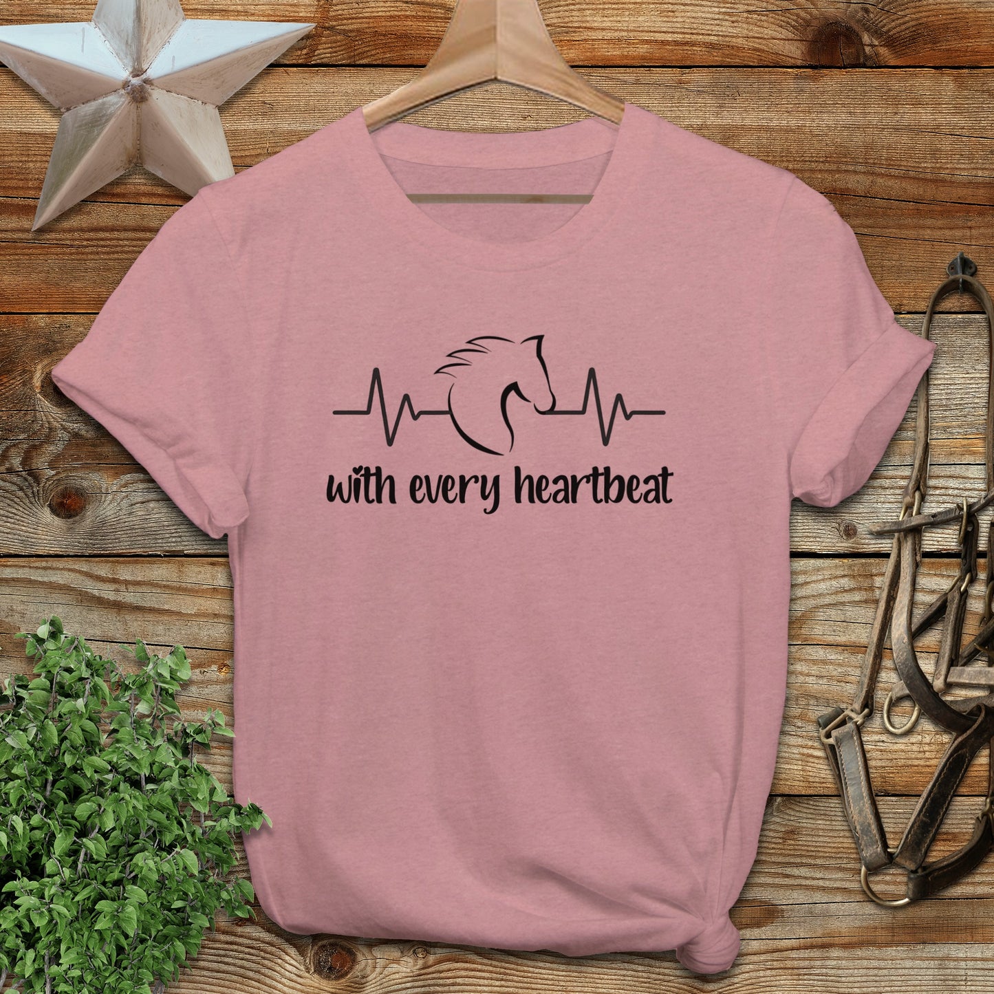 Every Heartbeat Horse Softstyle Tee
