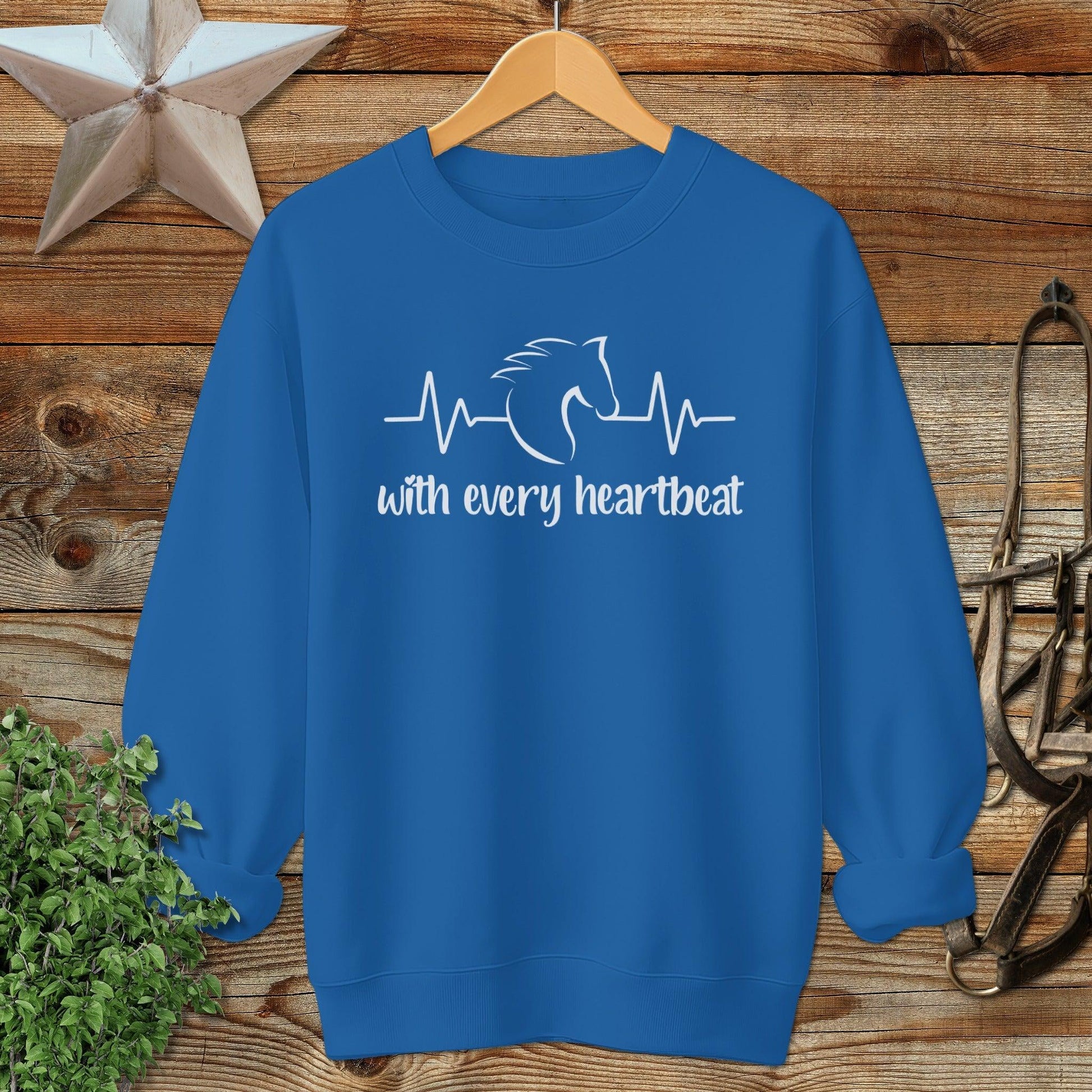 Every Heartbeat Horse Sweatshirt