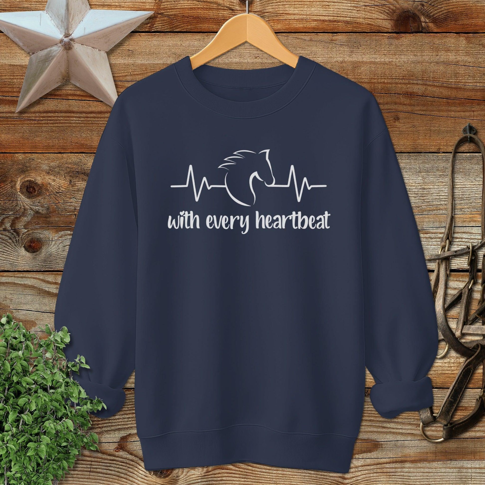 Every Heartbeat Horse Sweatshirt