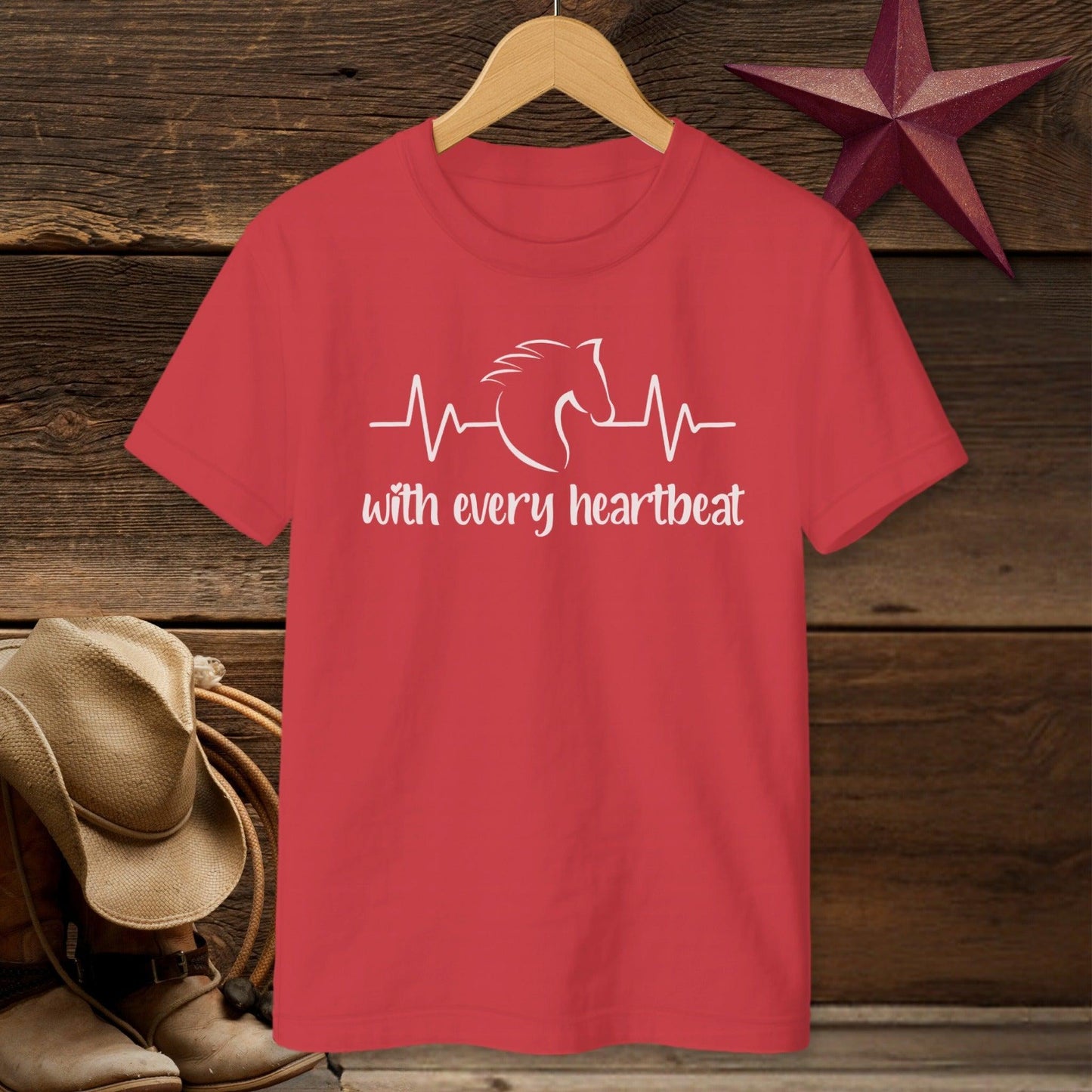 Every Heartbeat Horse T-Shirt (Youth)