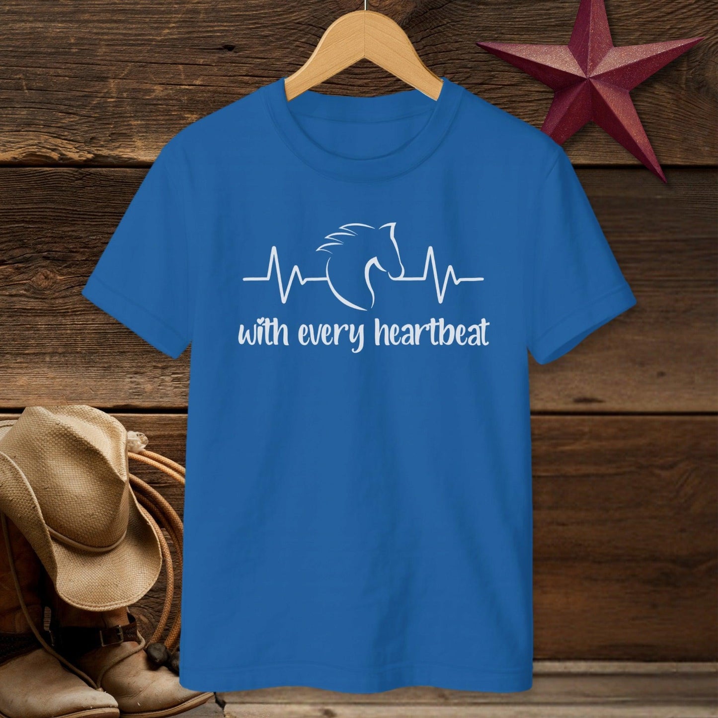 Every Heartbeat Horse T-Shirt (Youth)
