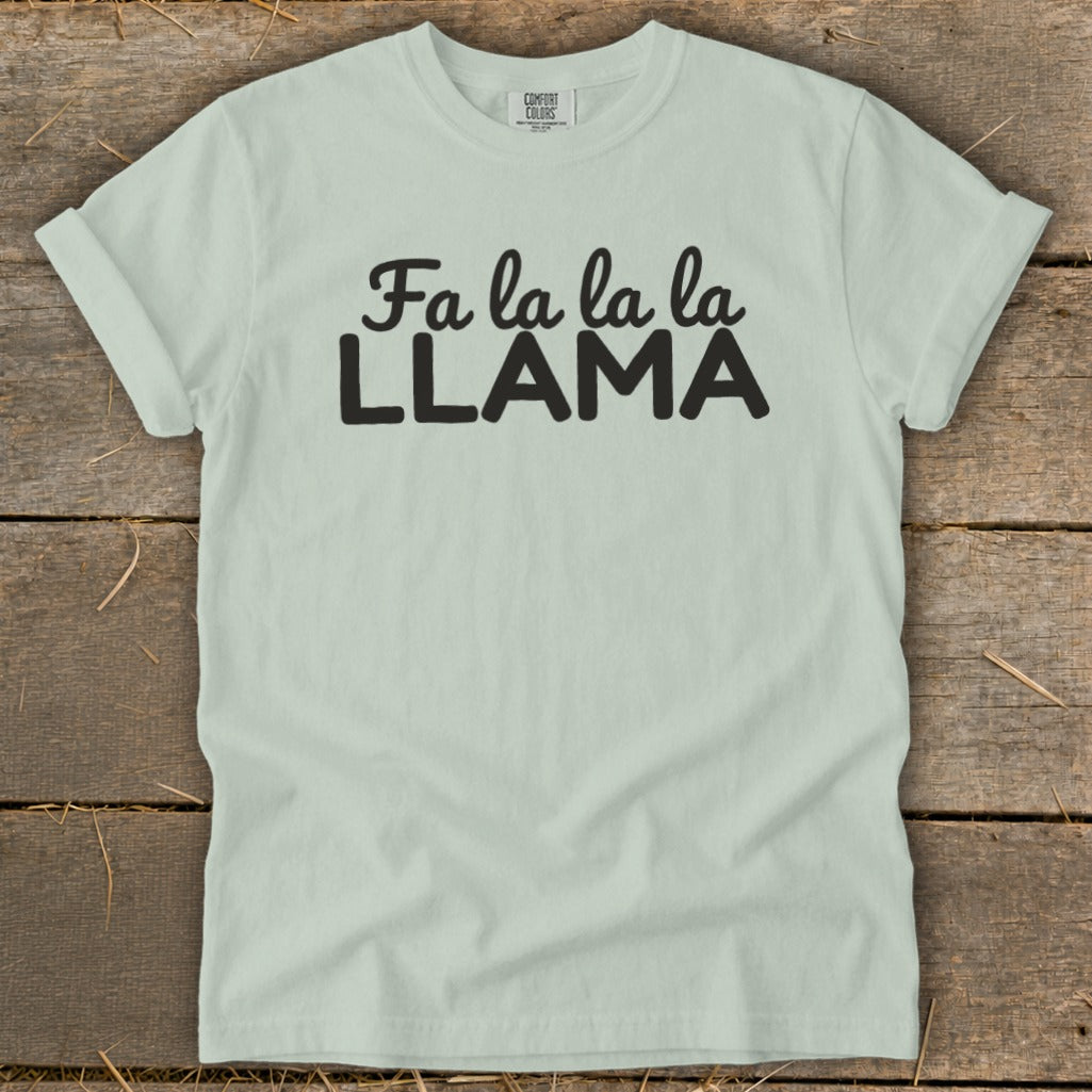 Fa La La La Llama Signature Tee