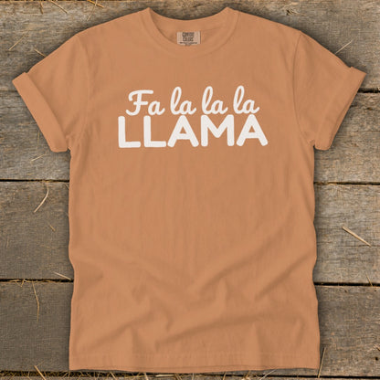 Fa La La La Llama Signature Tee