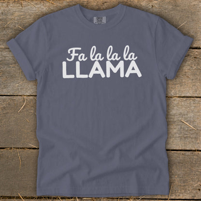 Fa La La La Llama Signature Tee