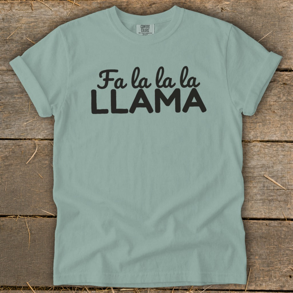 Fa La La La Llama Signature Tee