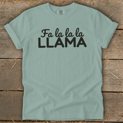 Fa La La La Llama Signature Tee