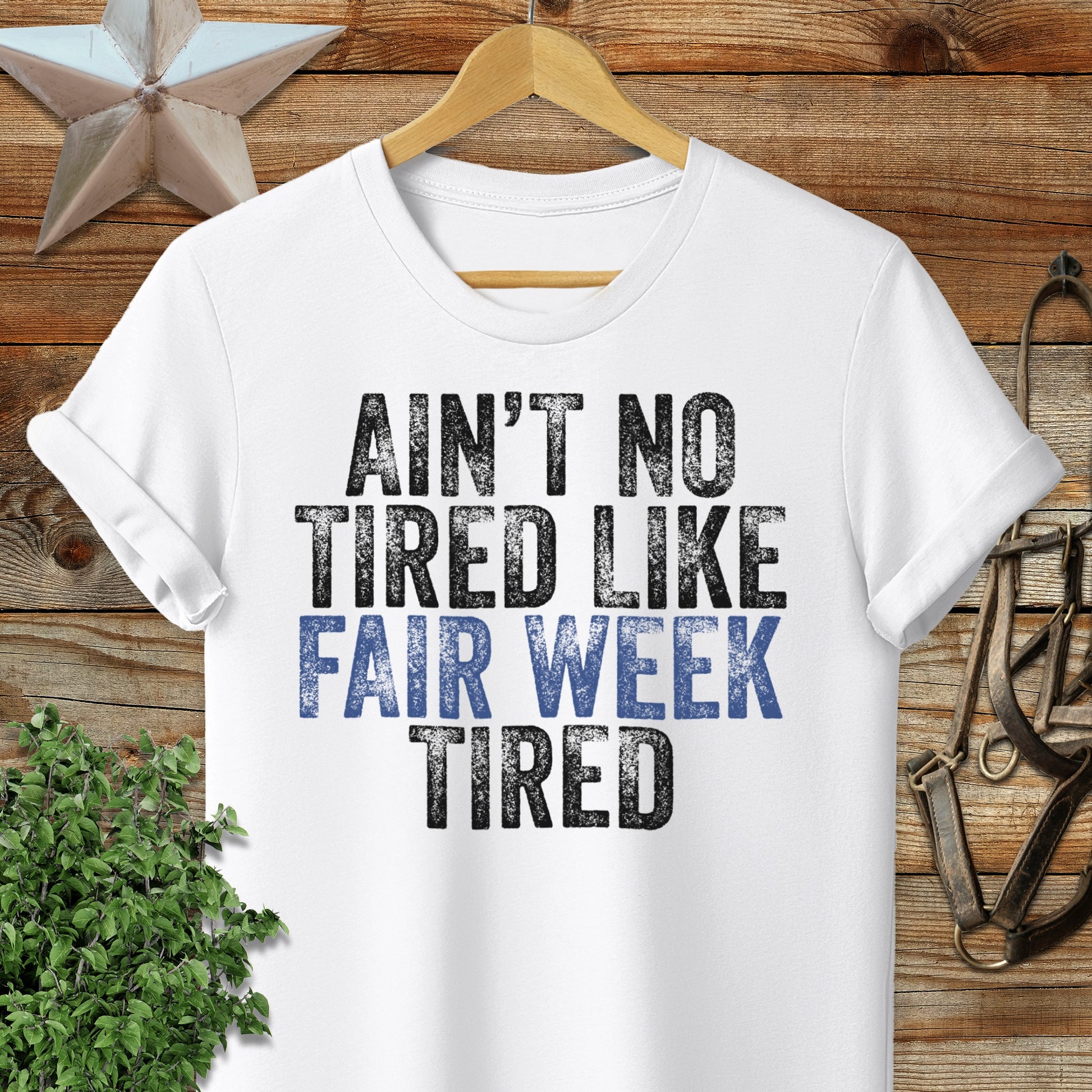 Fair Week Tired Softstyle Tee