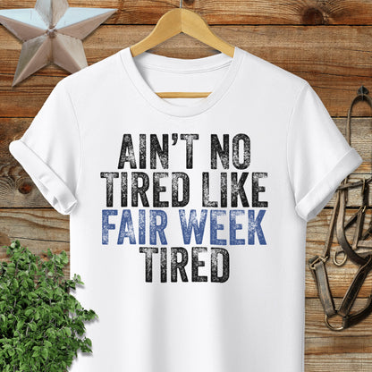 Fair Week Tired Softstyle Tee