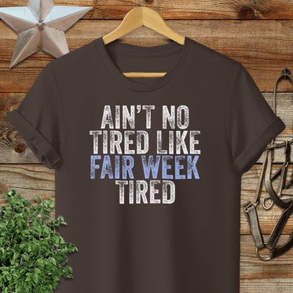 Fair Week Tired Softstyle Tee