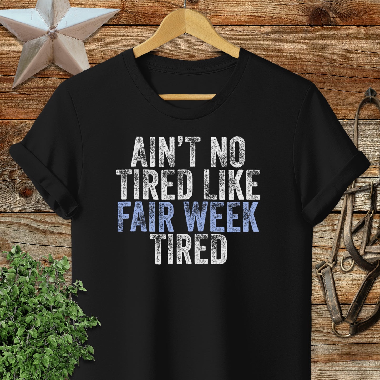 Fair Week Tired Softstyle Tee