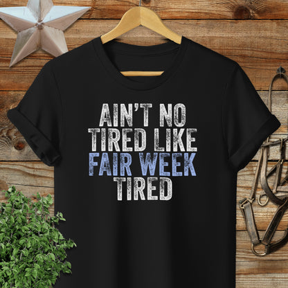 Fair Week Tired Softstyle Tee