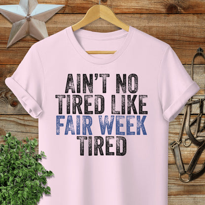 Fair Week Tired Softstyle Tee