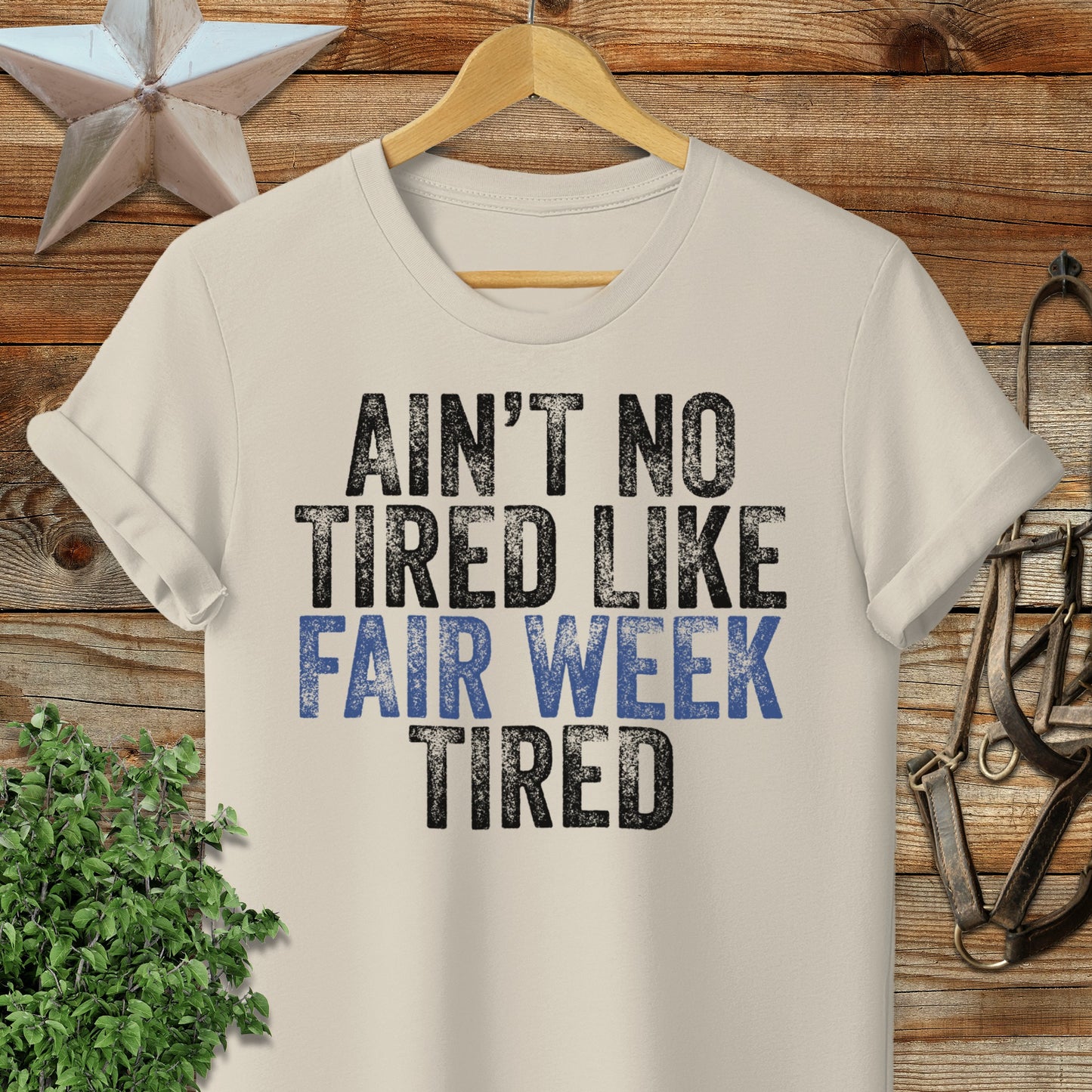 Fair Week Tired Softstyle Tee