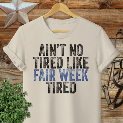 Fair Week Tired Softstyle Tee
