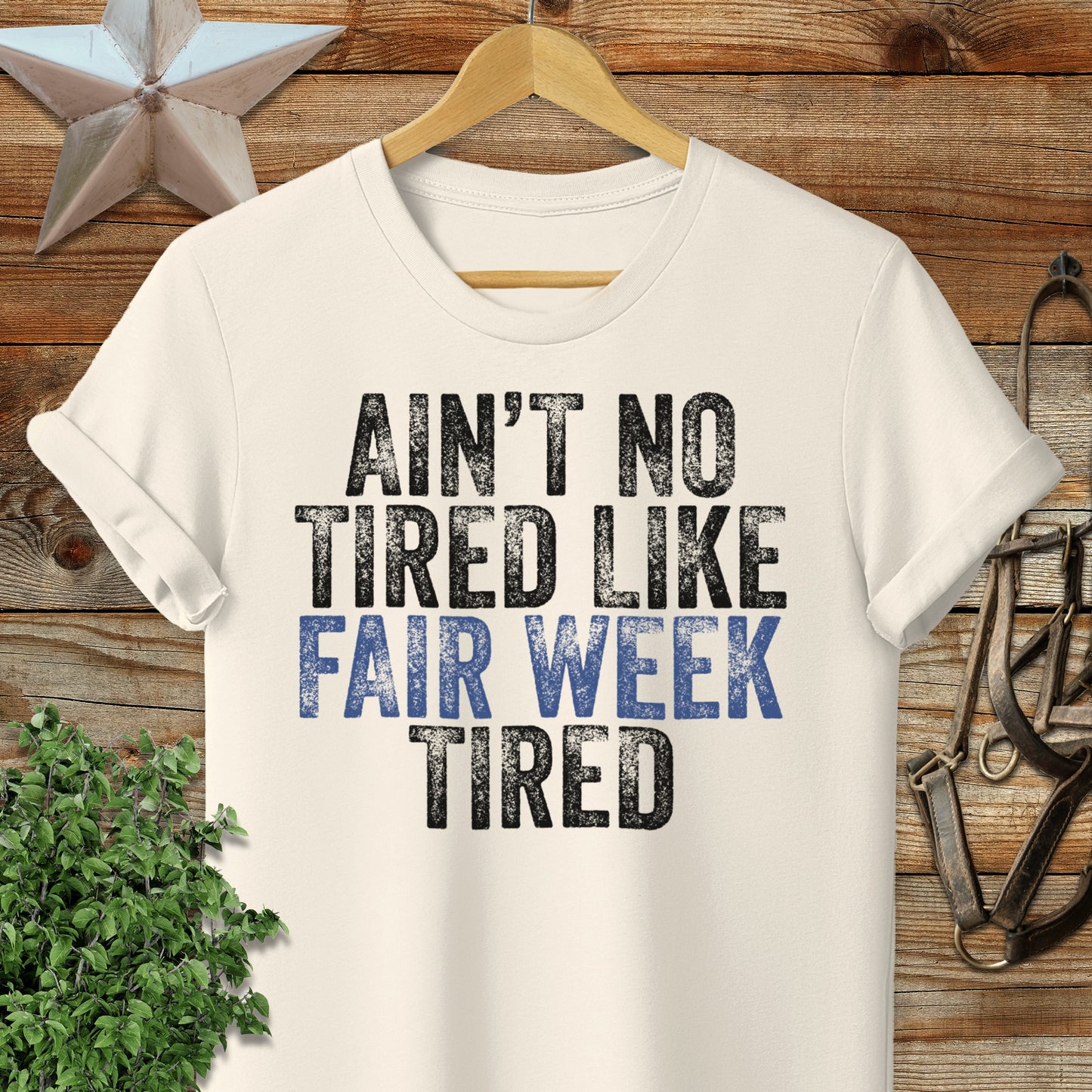 Fair Week Tired Softstyle Tee