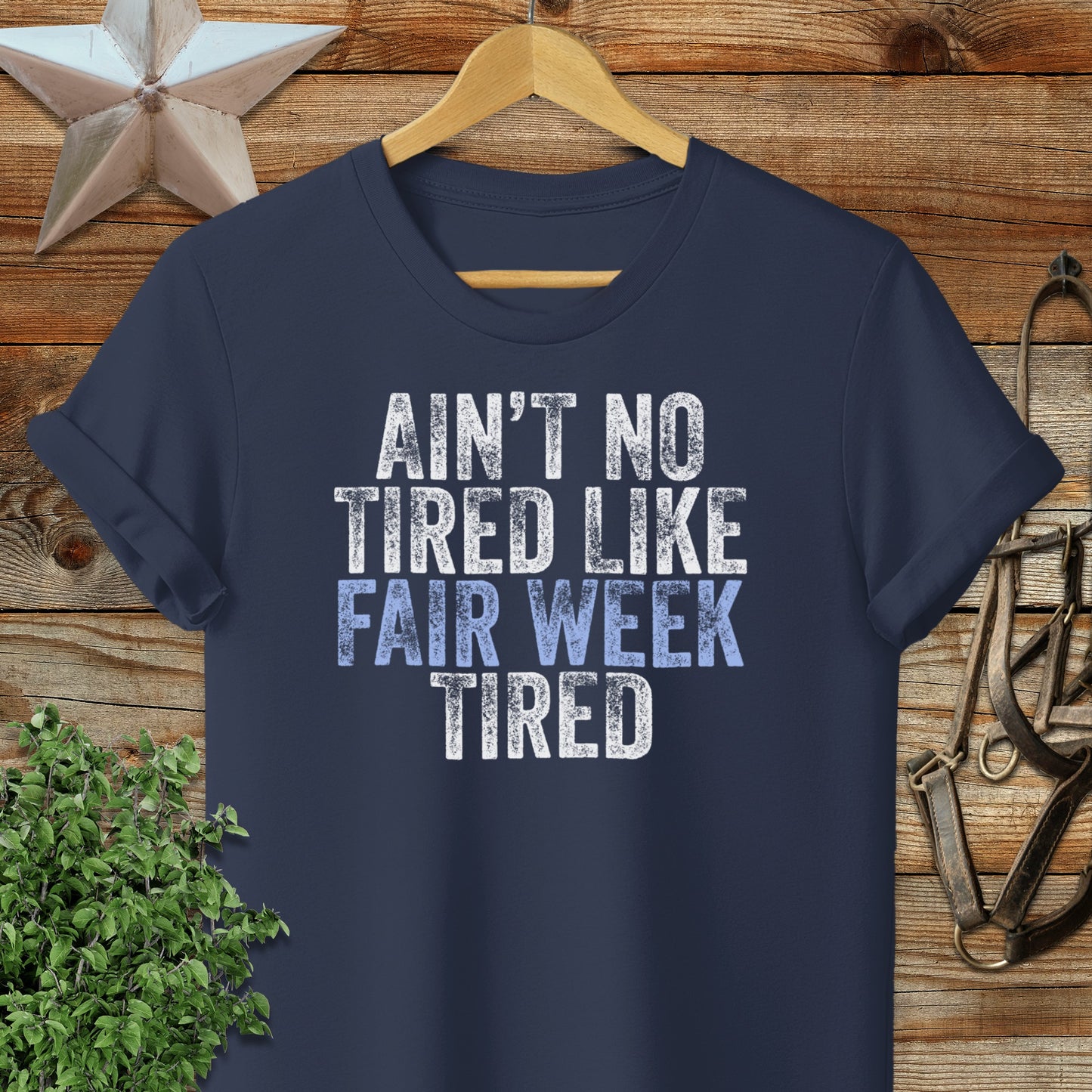 Fair Week Tired Softstyle Tee