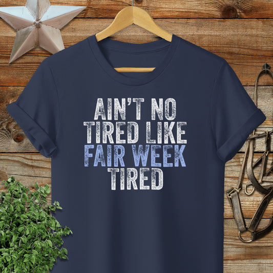Fair Week Tired Softstyle Tee